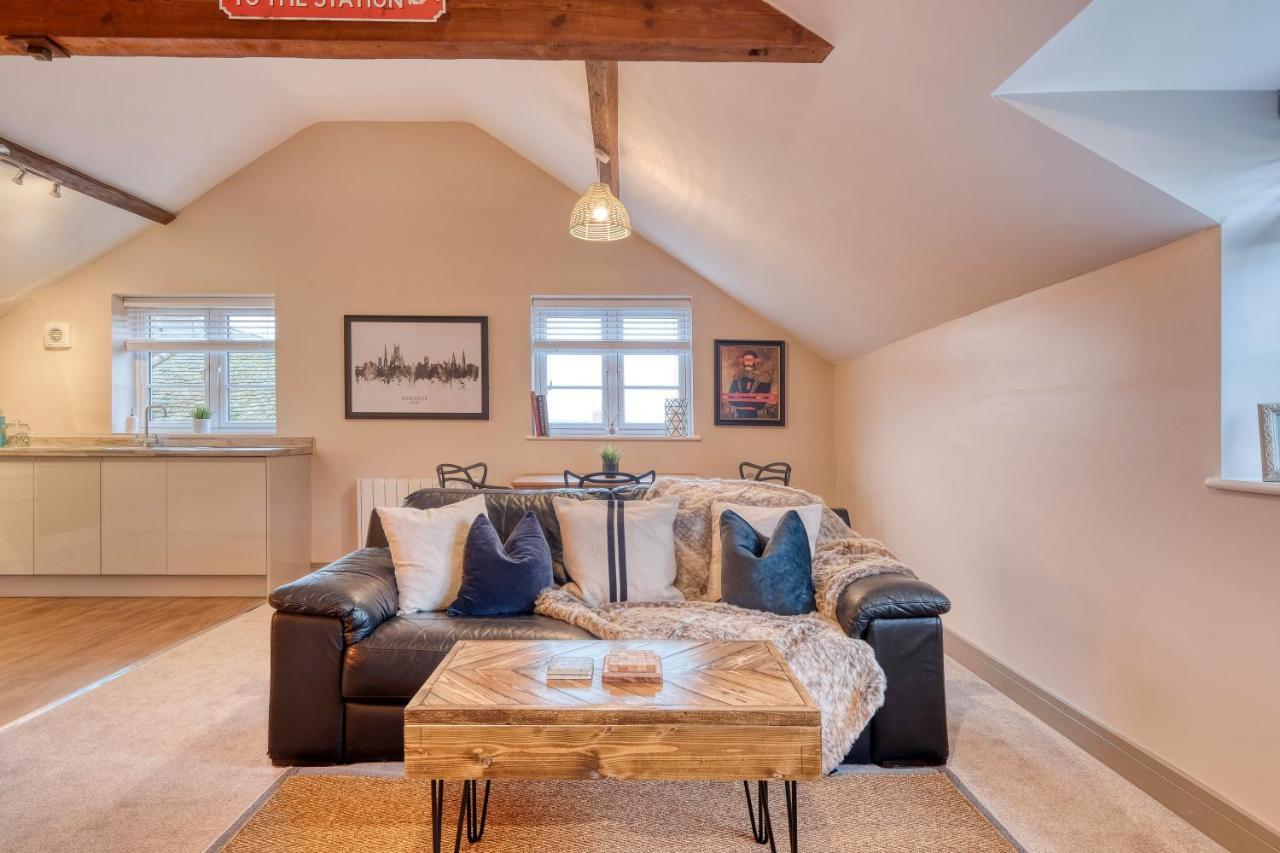 The Station Loft City Centre 1-Bed Apartment Worcester Eksteriør billede