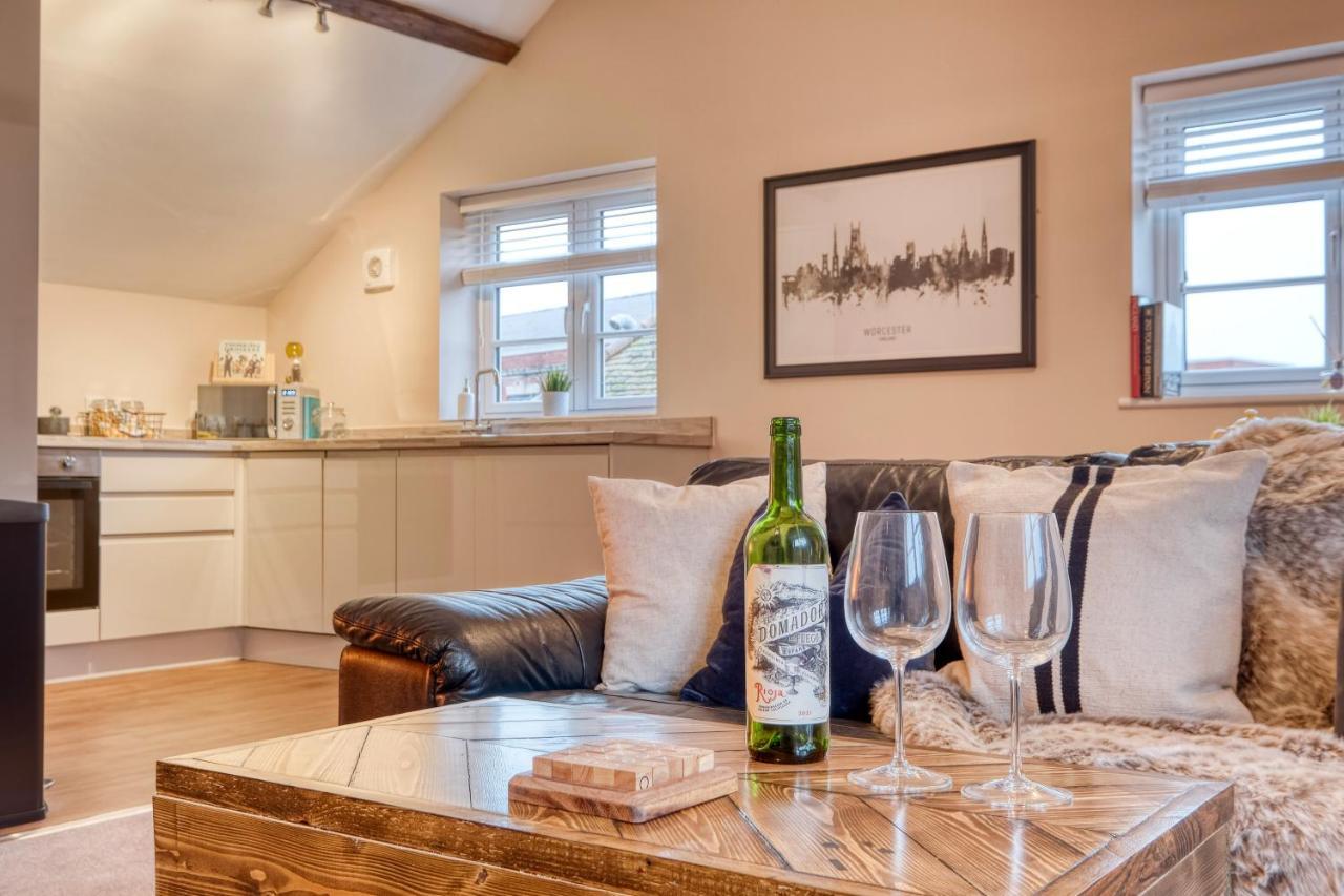 The Station Loft City Centre 1-Bed Apartment Worcester Eksteriør billede